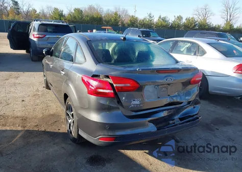 2018 Ford Focus Sel из США, поврежденный, VIN 1FADP3H20JL320171